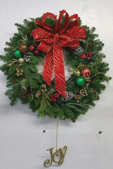 Christmas Wreath 18\" overall